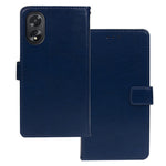 IDEWEI PU Leather Shell For Oppo A38 4G Case Slim-Fit Wallet Stand Cell Phone Cover
