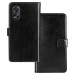 IDEWEI PU Leather Shell For Oppo A38 4G Case Slim-Fit Wallet Stand Cell Phone Cover