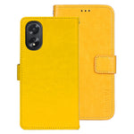 IDEWEI For Oppo A38 4G Case Crazy Horse Texture Flip Leather Wallet Phone Cover