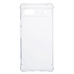 Til Google Pixel 6a Klar Cover Forstærket Fire Hjørner Telefon TPU Cover