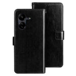 IDEWEI For Xiaomi Redmi 13C 4G / Poco C65 4G Case Leather Wallet Crazy Horse Texture Flip Phone Cover