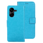 IDEWEI For Xiaomi Redmi 13C 4G / Poco C65 4G Case Leather Wallet Crazy Horse Texture Flip Phone Cover