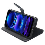 IDEWEI For Xiaomi 14 Phone Case PU Leather Magnetic Clasp Stand Phone Cover