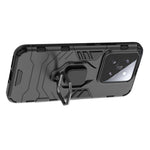 For Xiaomi 14 Case Phone Shell Anti-Scratch Kickstand PC+TPU Mobile Phone Cover