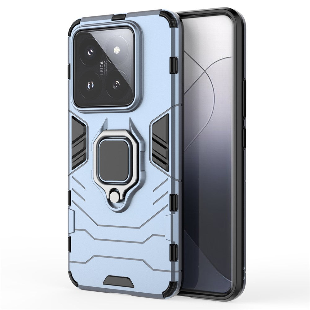 For Xiaomi 14 Pro Case Shockproof Phone Cover Kickstand PC+TPU Phone Shell