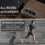 CASEME 013 Series For Samsung Galaxy S24 Case Anti-drop PU Leather Stand Cellphone Protector