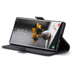 CASEME 013 Series For Samsung Galaxy S24 Ultra Phone Case Anti-fall PU Leather Folio Stand Cover