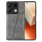For Xiaomi Redmi Note 13 5G Case PU Leather + TPU Anti-Fall Phone Cover with Card Holder