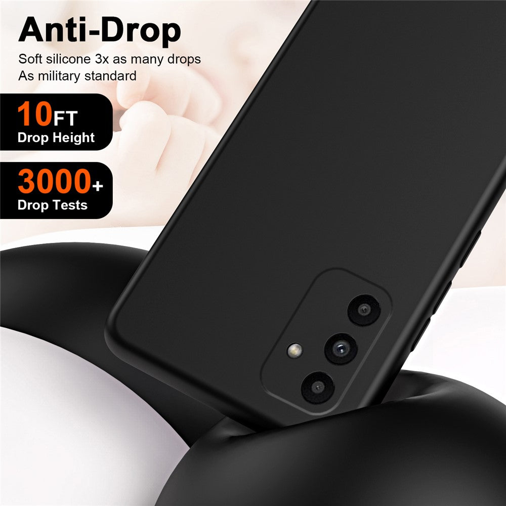 Til Samsung Galaxy A15 5G Slim Cover, Anti-Dråbe Gummibelagt 2,2mm TPU Telefon Cover