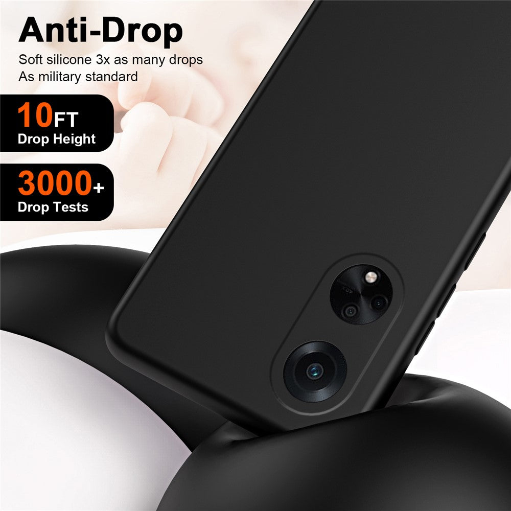 For Oppo A98 5G Case Rubberized 2.2mm Soft Liner TPU Phone Cover
