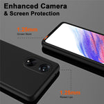 For Oppo A98 5G Case Rubberized 2.2mm Soft Liner TPU Phone Cover