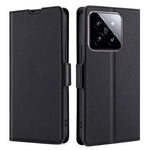 For Xiaomi 14 Case Card Holder Side Magnetic Clasp Leather Cover