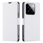 For Xiaomi 14 Case Card Holder Side Magnetic Clasp Leather Cover