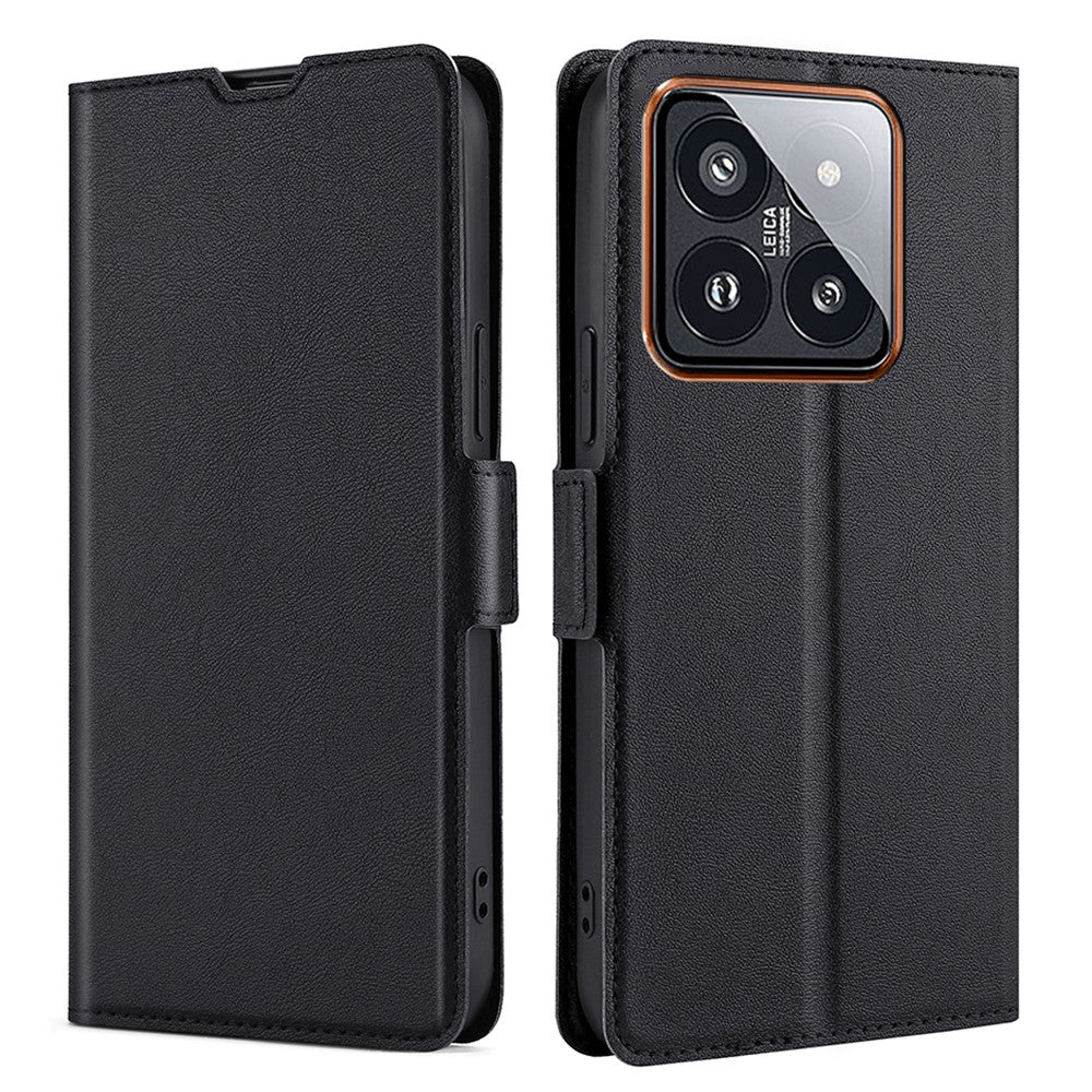 For Xiaomi 14 Pro Case Stand Card Slot Leather Phone Cover