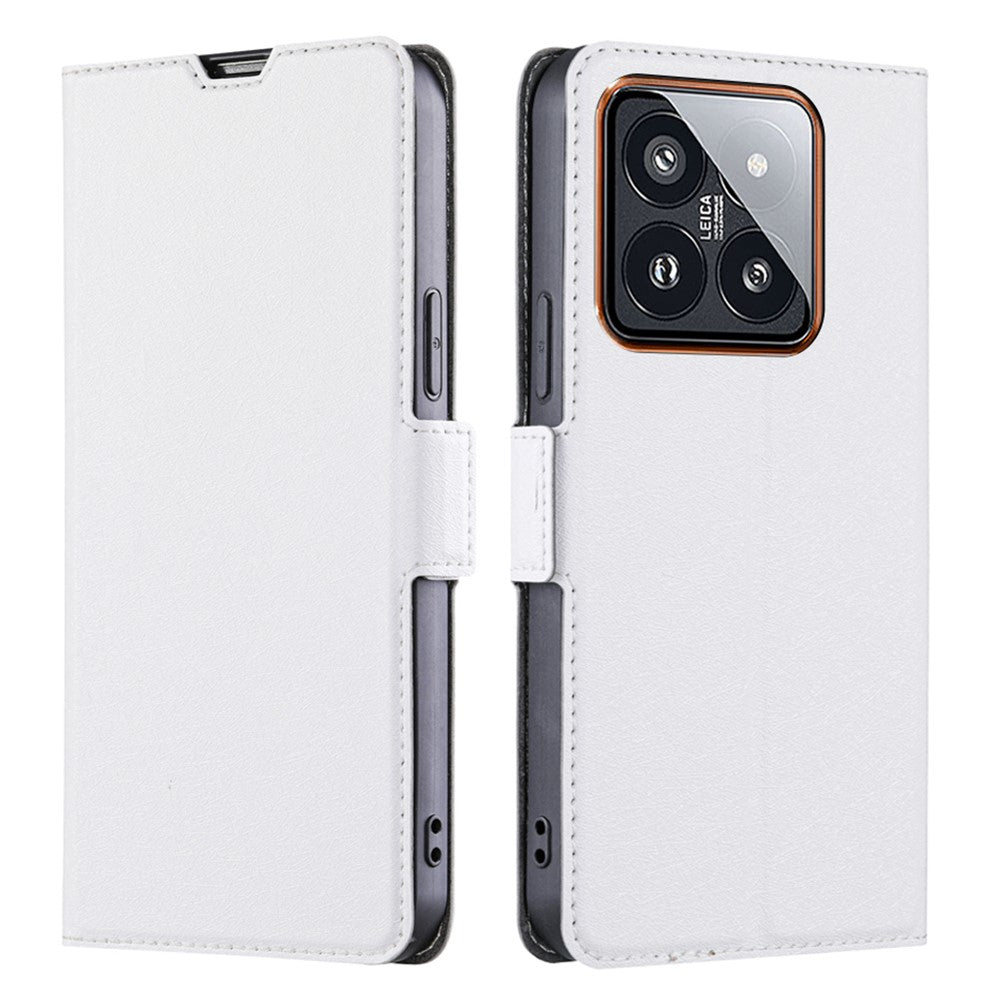 For Xiaomi 14 Pro Case Stand Card Slot Leather Phone Cover