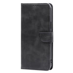 For Xiaomi 14 Case Magnetic Clasp Anti-Scratch Calf Texture PU Leather Phone Cover