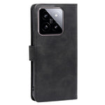 For Xiaomi 14 Case Magnetic Clasp Anti-Scratch Calf Texture PU Leather Phone Cover