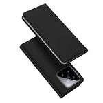 DUX DUCIS Skin Pro Series For Xiaomi 14 Pro Case Leather Phone Cover with Card Slot
