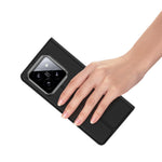 DUX DUCIS Skin Pro Series For Xiaomi 14 Pro Case Leather Phone Cover with Card Slot