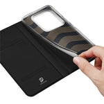 DUX DUCIS Skin Pro Series For Xiaomi 14 Pro Case Leather Phone Cover with Card Slot
