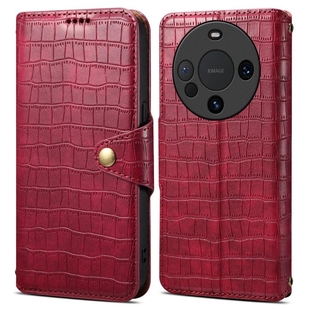 For Huawei Mate 60 Pro Case Stand Wallet Drop-proof Leather Cover