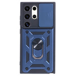 For Samsung Galaxy S24 Ultra Case Kickstand Phone Cover with Slide Lens Protection
