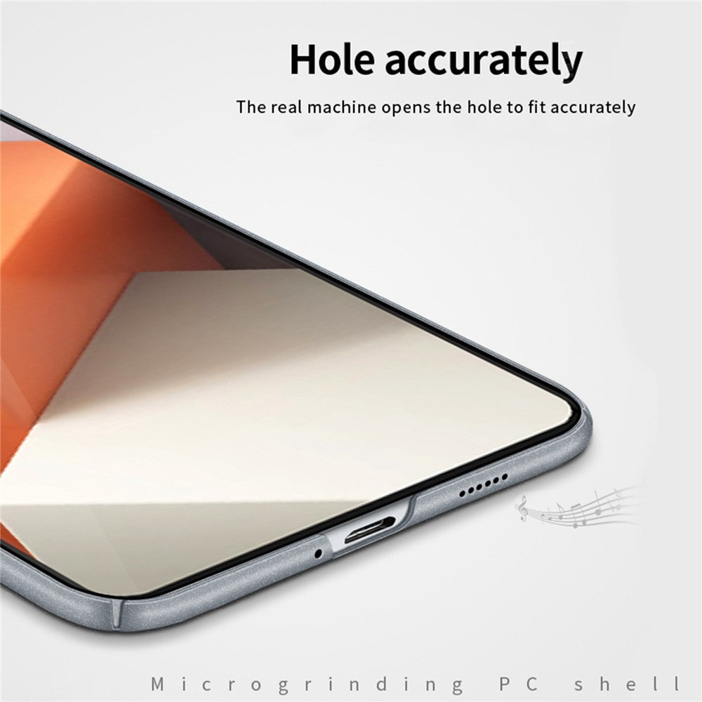 MOFI Shield Matte Series för Xiaomi Redmi Note 13 Pro+ 5G mobilskal Hårt PC Anti-fingeravtrycksskydd