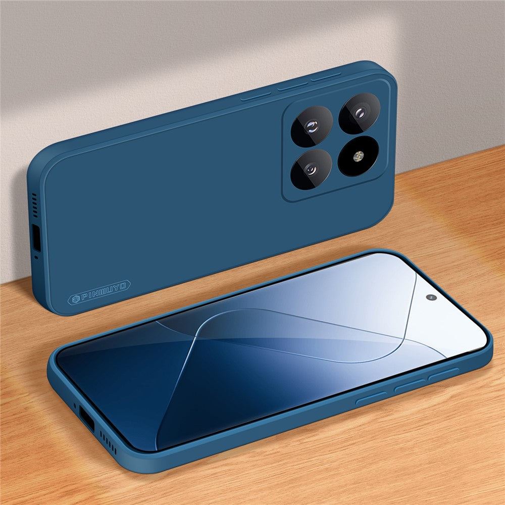 PINWUYO JK Touching Series för Xiaomi 14 Pro mobilskal fallskyddande mjukt TPU-skal