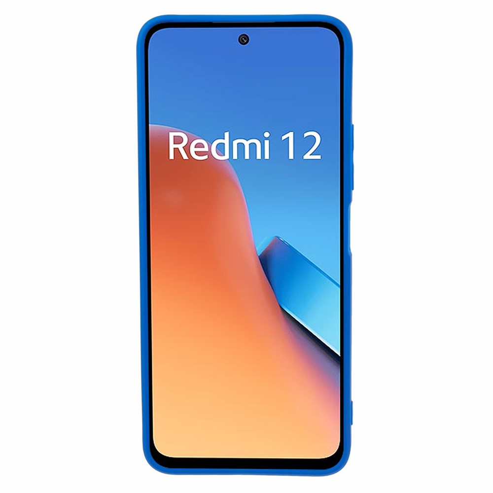 YX Series For Xiaomi Redmi 12 4G Case Anti-drop Matte TPU Cover (Precise Cutout)