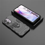For Xiaomi Redmi 13C 4G / 13C 5G / Poco C65 4G / Poco M6 5G / 13R 5G Case Anti-Drop Ring Kickstand Smart Phone Cover