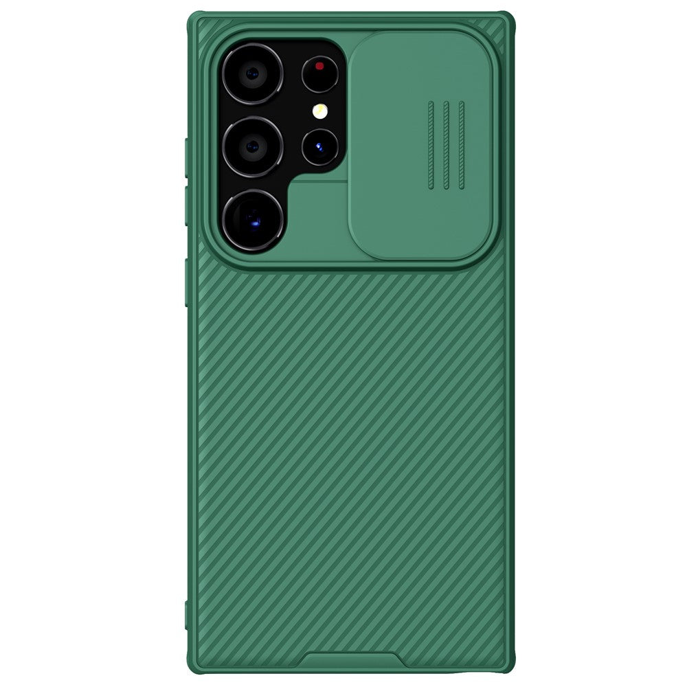 NILLKIN CamShield Pro Series-etui til Samsung Galaxy S24 Ultra i PC+TPU med skydebeskyttelse til kameraet - mobilbeskyttelse