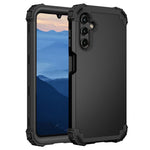 L-Style för Samsung Galaxy A15 4G-skal PC + TPU-skyddande fallskyddande mobilskal