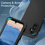 L-Style Til Samsung Galaxy A15 4G Cover PC + TPU Beskyttende Telefoncover Mod Fald