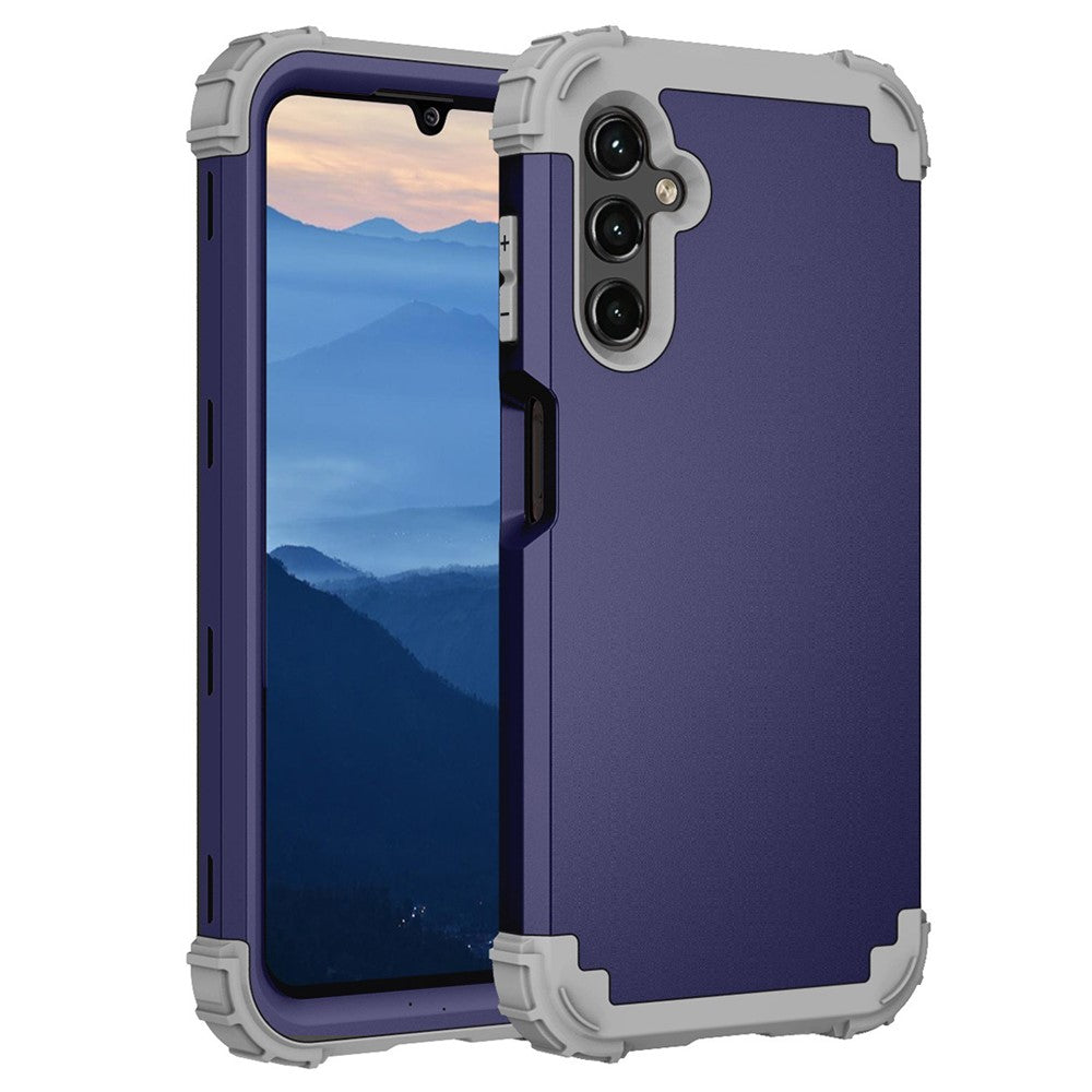 L-Style Til Samsung Galaxy A15 4G Cover PC + TPU Beskyttende Telefoncover Mod Fald