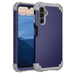 L-Style för Samsung Galaxy A15 4G-skal PC + TPU-skyddande fallskyddande mobilskal