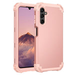 L-Style Til Samsung Galaxy A15 4G Cover PC + TPU Beskyttende Telefoncover Mod Fald