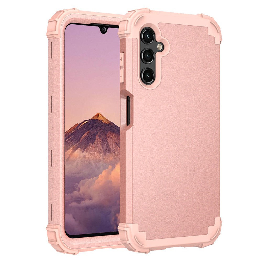 L-Style Til Samsung Galaxy A15 4G Cover PC + TPU Beskyttende Telefoncover Mod Fald
