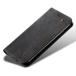 For Huawei nova 11 SE / nova 12 SE 4G Case Jeans Cloth Texture Wallet Phone Leather Cover