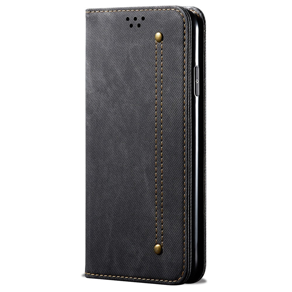 For Huawei nova 11 SE / nova 12 SE 4G Case Jeans Cloth Texture Wallet Phone Leather Cover