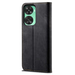 For Huawei nova 11 SE / nova 12 SE 4G Case Jeans Cloth Texture Wallet Phone Leather Cover