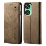 For Huawei nova 11 SE / nova 12 SE 4G Case Jeans Cloth Texture Wallet Phone Leather Cover