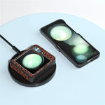 ABEEL For Samsung Galaxy Z Flip5 5G Case Hinge Design Canopy Texture Phone Cover