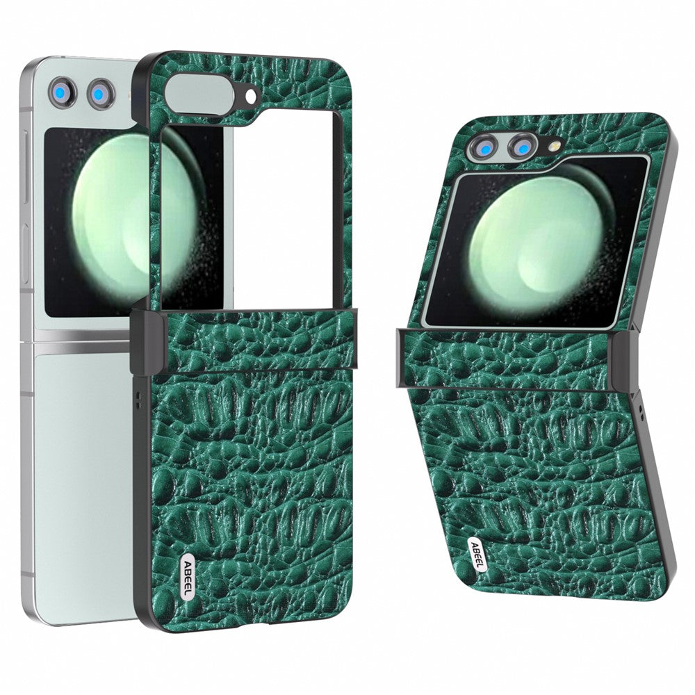 ABEEL For Samsung Galaxy Z Flip5 5G Case Hinge Design Canopy Texture Phone Cover