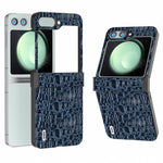 ABEEL For Samsung Galaxy Z Flip5 5G Case Hinge Design Canopy Texture Phone Cover