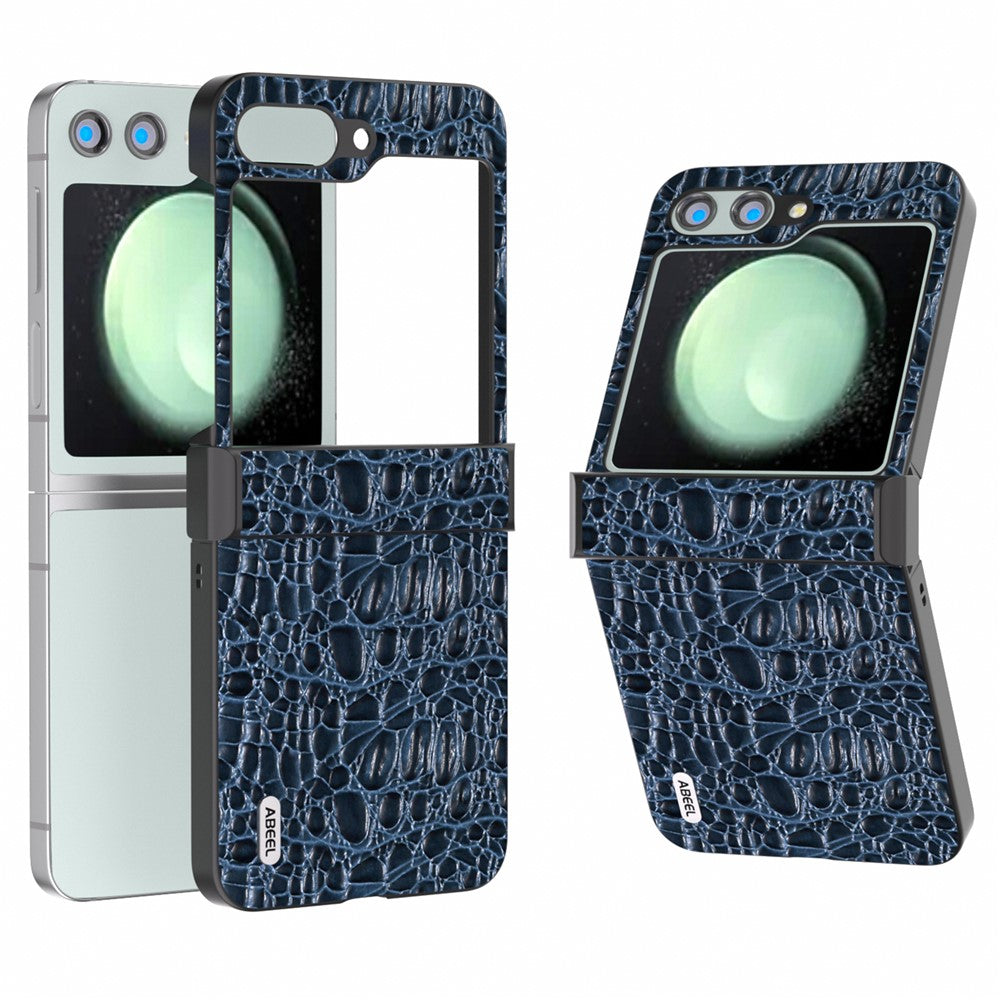 ABEEL For Samsung Galaxy Z Flip5 5G Case Hinge Design Canopy Texture Phone Cover