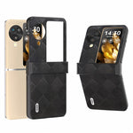 ABEEL For Oppo Find N3 Flip 5G Case Hinge Protection Leather Coated Hard PC Cover