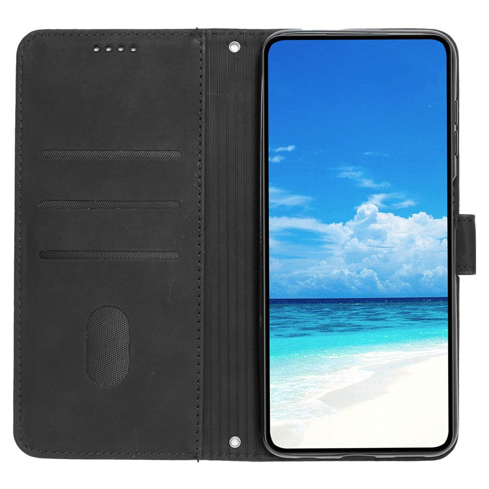 Til Samsung Galaxy A05s 4G Cover Stativ Anti-ridse Pung PU Læder Telefon Cover
