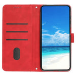 Samsung Galaxy A05 4G-skal, stativplånbok, PU-läder, mobilmobilfodral