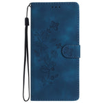 Samsung Galaxy S24 Plånboksfodral med tryck i PU-läder, magnetiskt stativ
