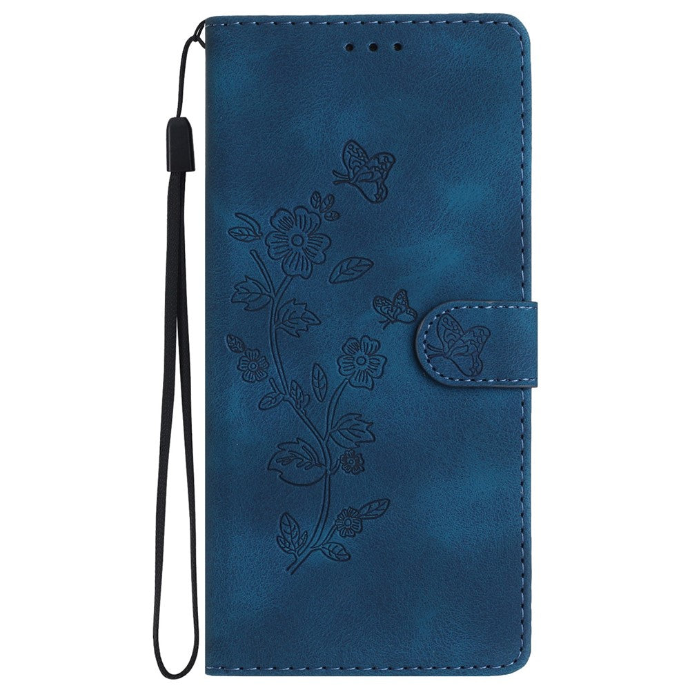 Samsung Galaxy S24 Plånboksfodral med tryck i PU-läder, magnetiskt stativ